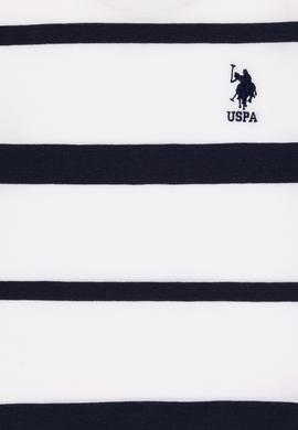 Erkek Çocuk Beyaz Bisiklet Yaka Tişört - 50298959011