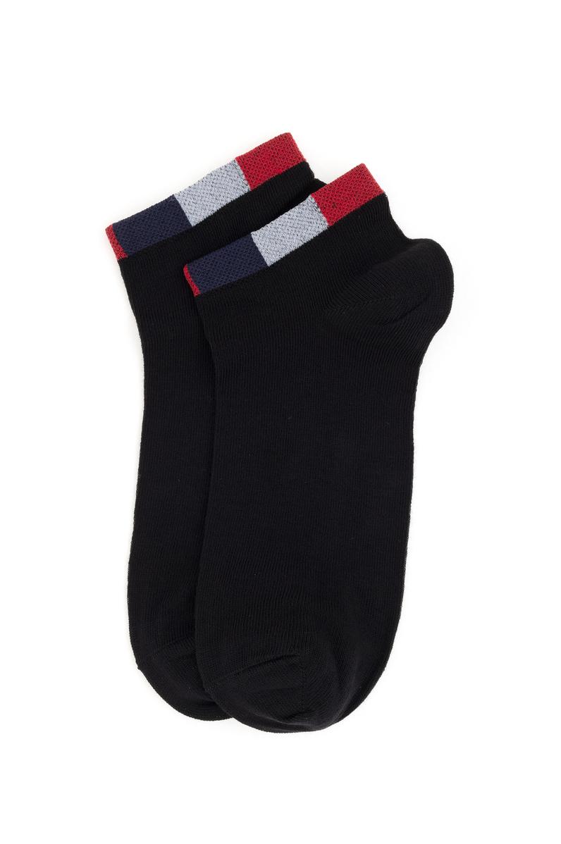 Erkek Siyah 2'li Çorap