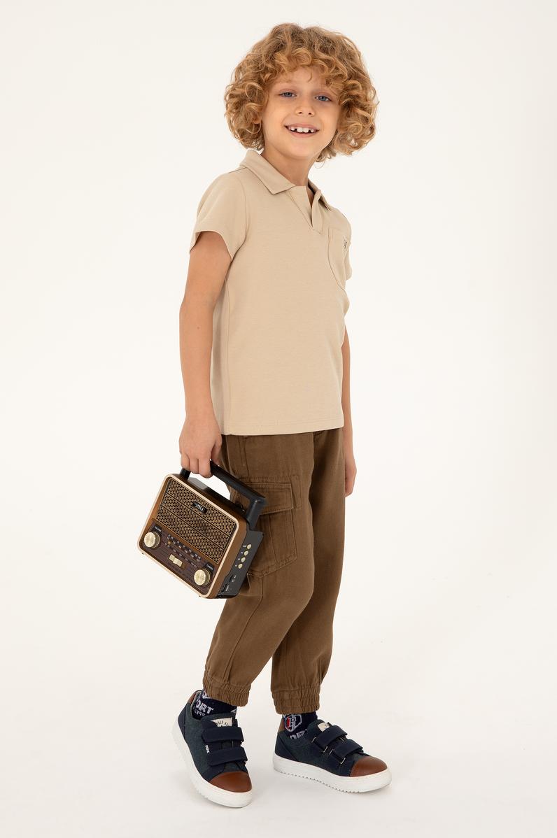 Erkek Çocuk Kum Tişört