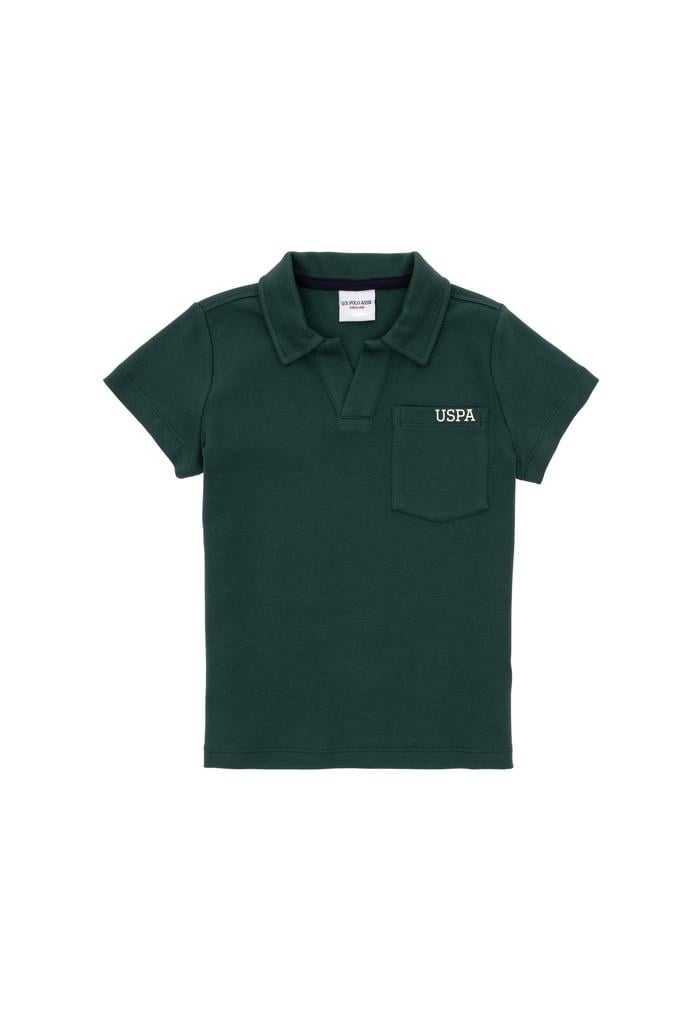 Erkek Çocuk Koyu Yeşil Tişört