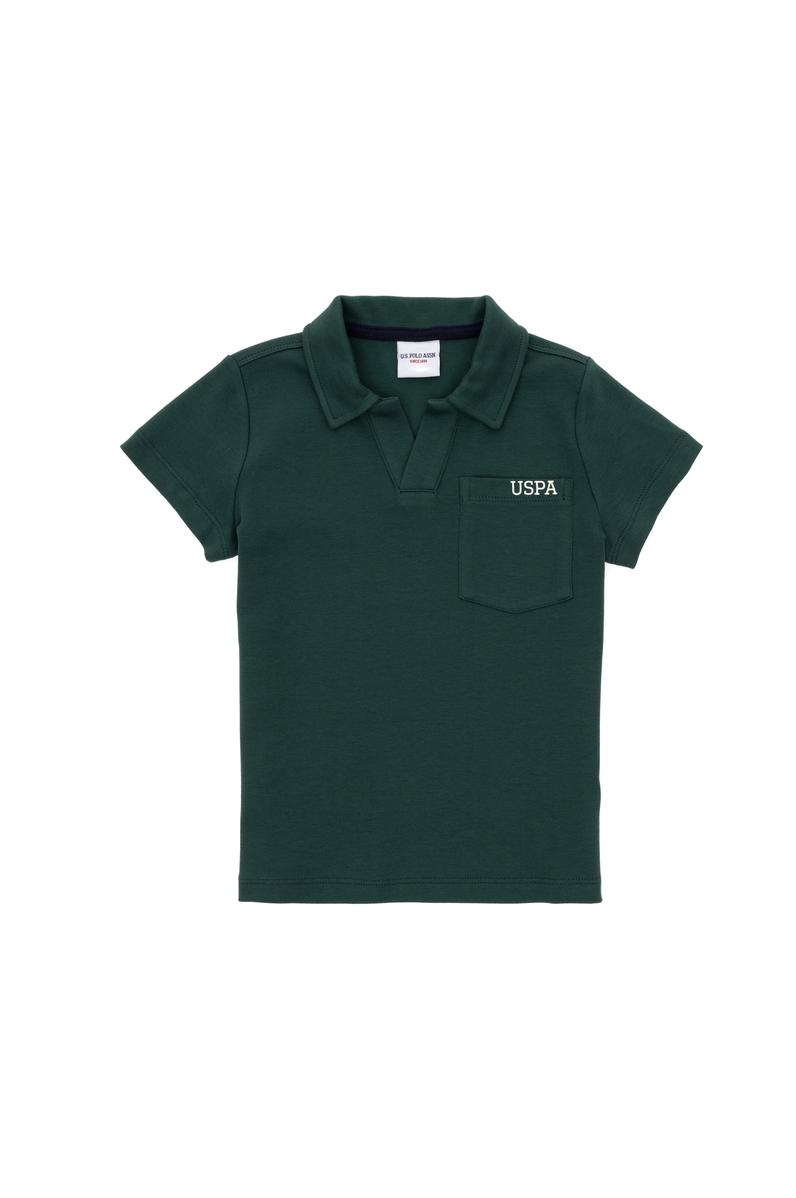 Erkek Çocuk Koyu Yeşil Tişört