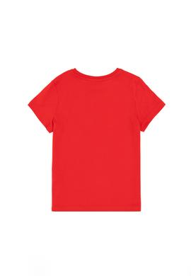 Erkek Çocuk Kırmızı Bisiklet Yaka Tişört - 50298086104