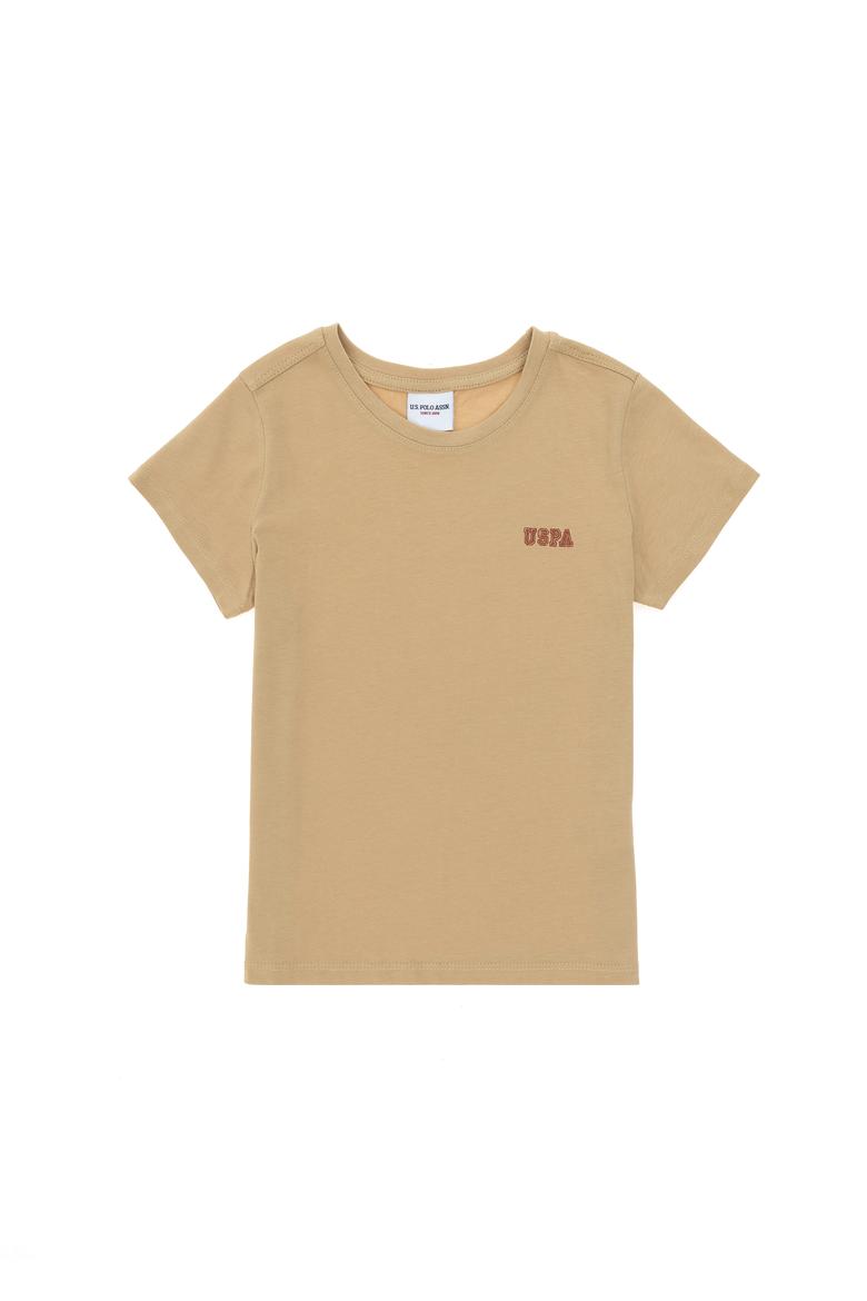 Erkek Çocuk Kum Bisiklet Yaka Tişört - 50298086049