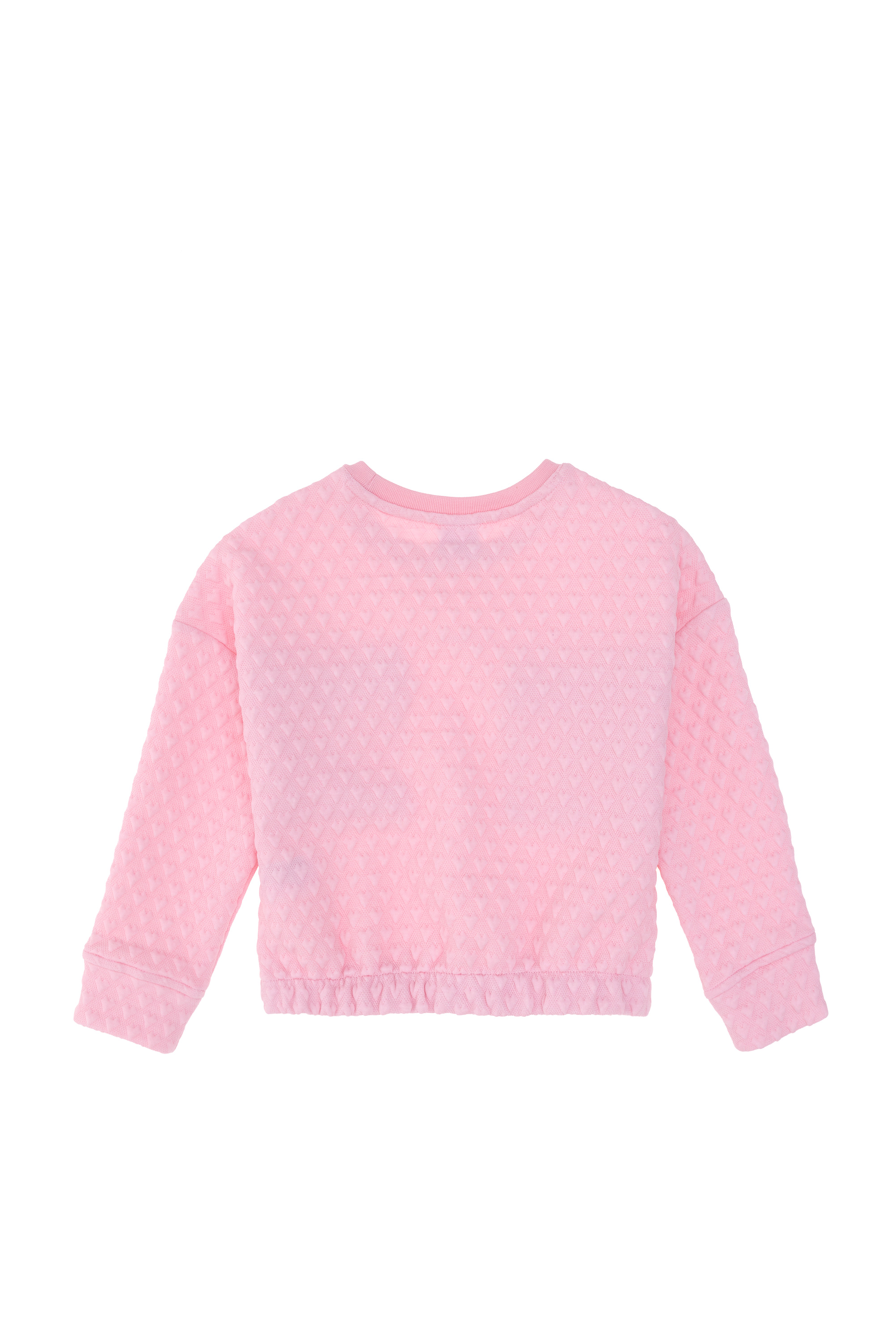 Kız Çocuk Pembe Sweatshirt - Image 5