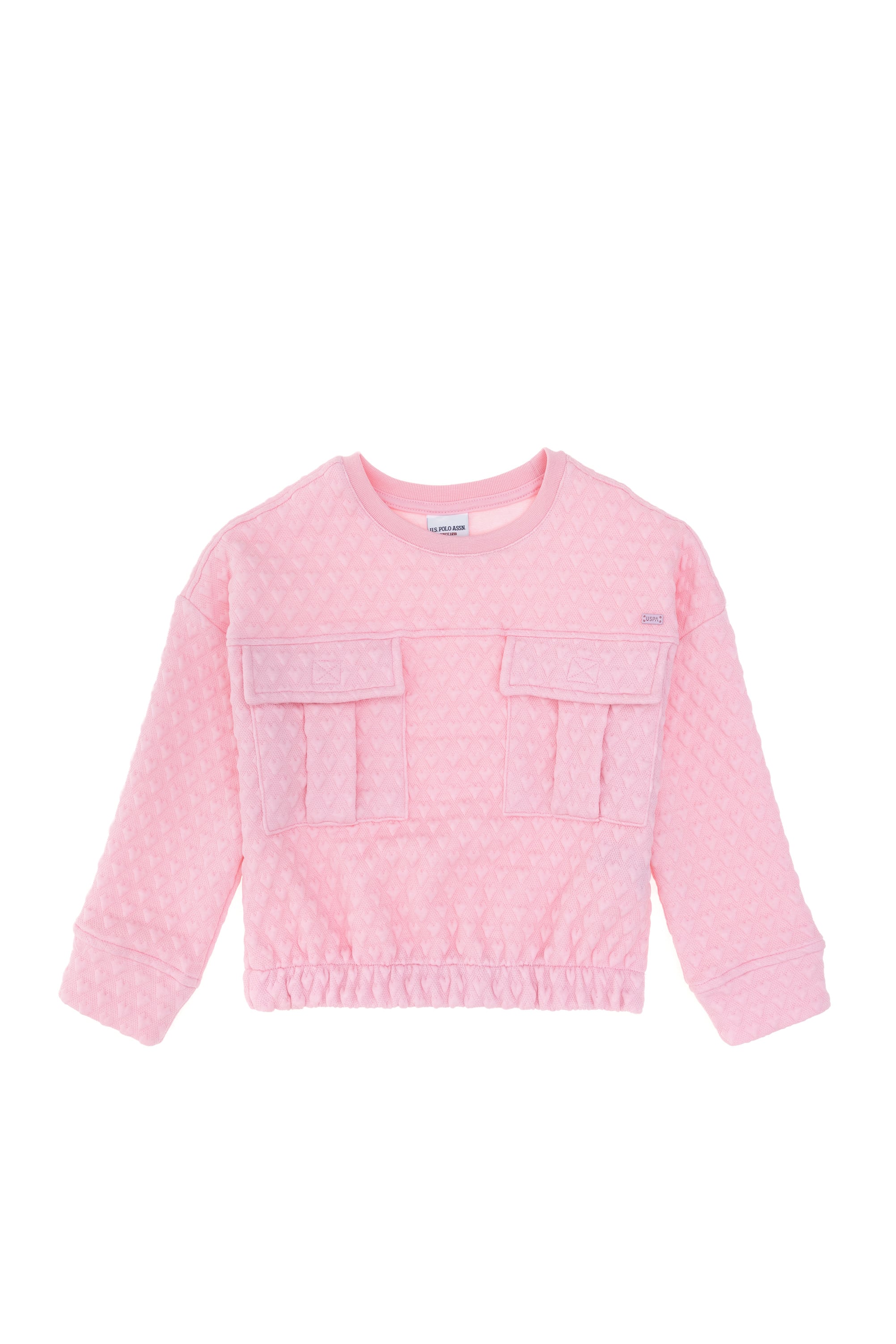 Kız Çocuk Pembe Sweatshirt