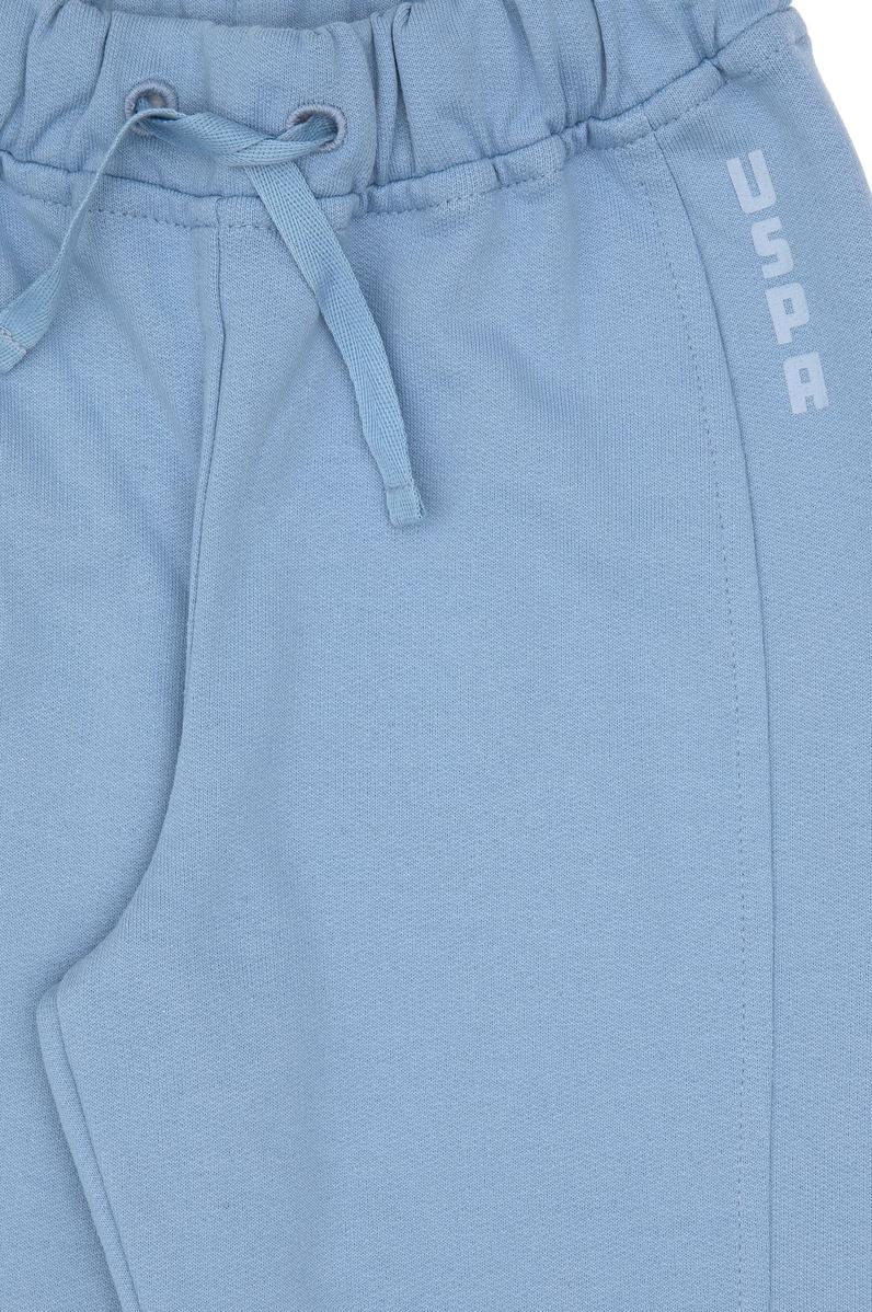 Kız Çocuk Açık Mavi Şardonlu Eşofman Altı