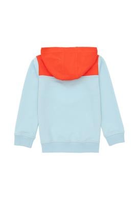 Kız Çocuk Su Yeşili Kapüşonlu Sweatshirt - 50296288052