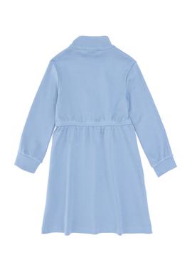 Kız Çocuk Açık Mavi Örme Elbise - 50296387026