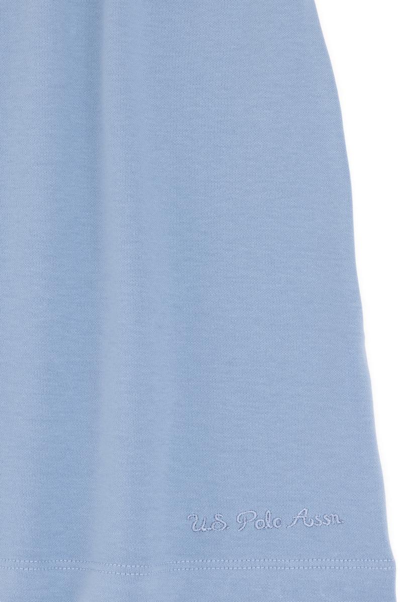 Kız Çocuk Açık Mavi Örme Elbise