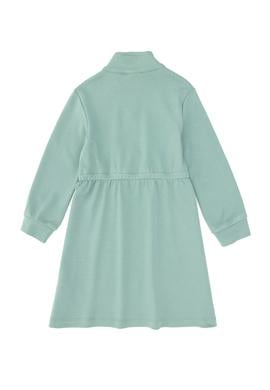 Kız Çocuk Su Yeşili Örme Elbise - 50296387042