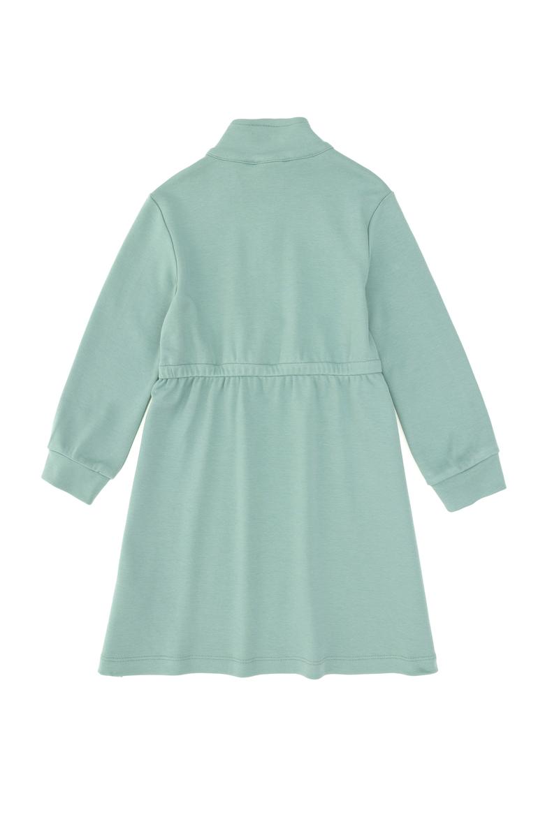 Kız Çocuk Su Yeşili Örme Elbise - 50296387042