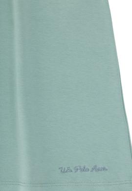 Kız Çocuk Su Yeşili Örme Elbise - 50296387042