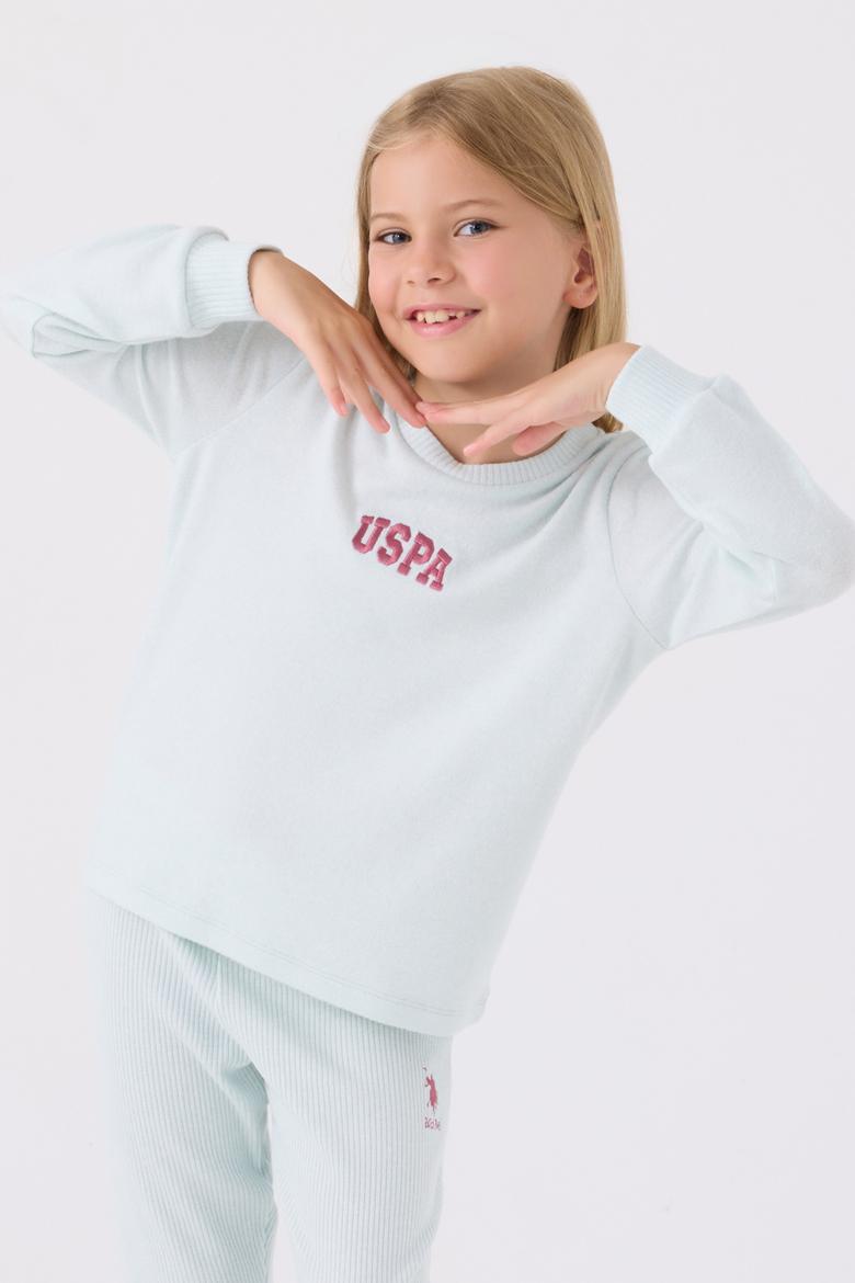 Kız Çocuk Su Yeşili Alt Üst Takım - 50299774010