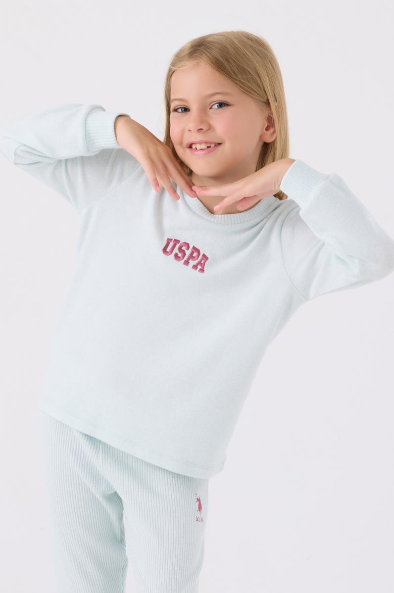 Kız Çocuk Su Yeşili Alt Üst Takım