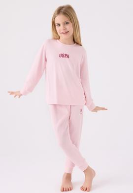 Kız Çocuk Açık Pembe Pijama Takımı - 50299774006