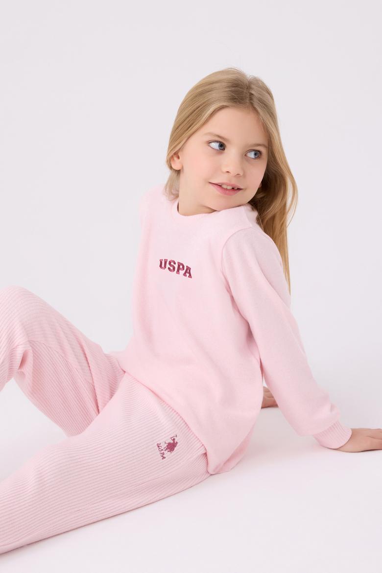Kız Çocuk Açık Pembe Pijama Takımı - 50299774006