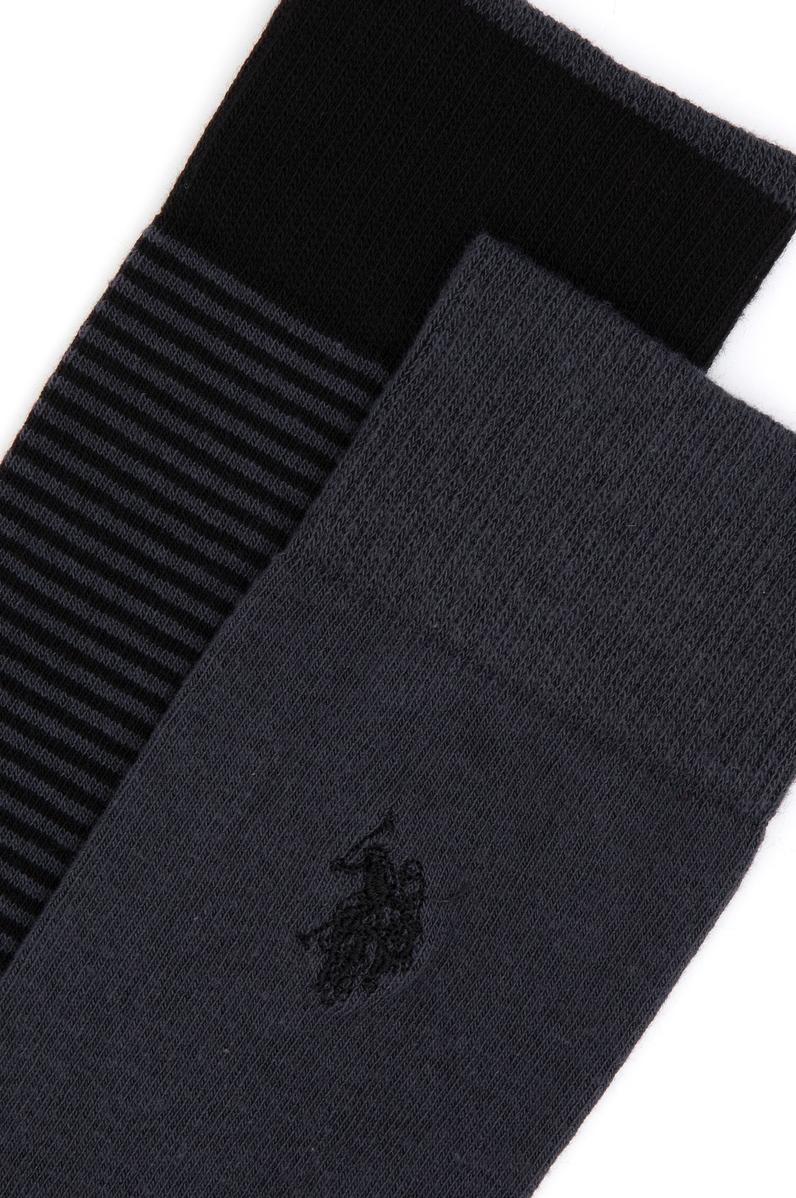 Erkek Antrasit Soket Çorap