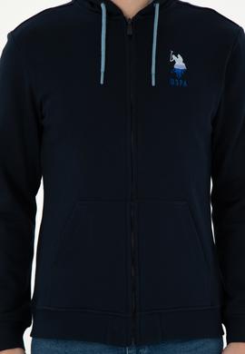 Erkek Lacivert Örme Hırka - 50293447006