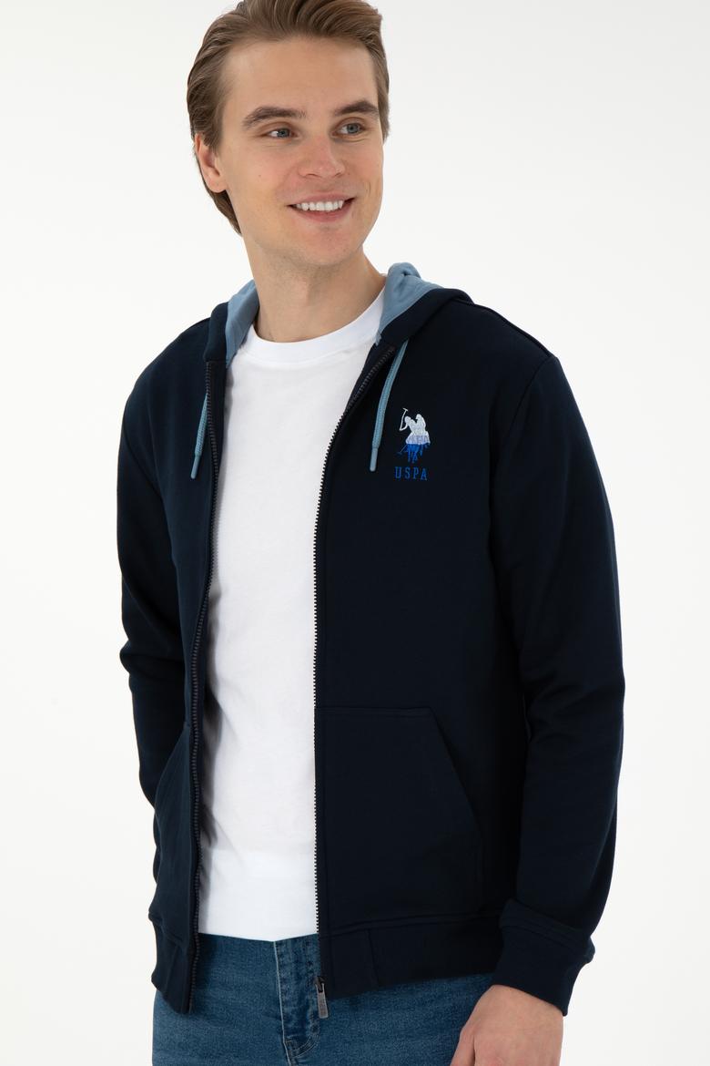 Erkek Lacivert Örme Hırka - 50293447006