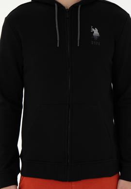 Erkek Siyah Örme Hırka - 50293447018