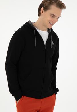 Erkek Siyah Örme Hırka - 50293447018