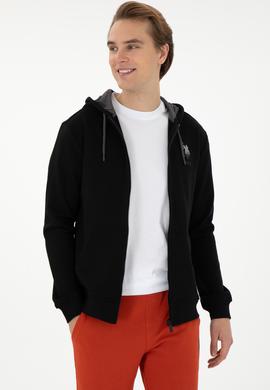 Erkek Siyah Örme Hırka - 50293447018