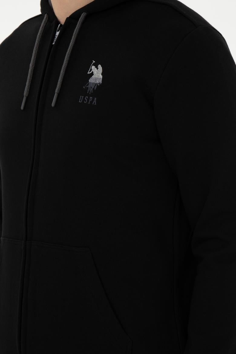 Erkek Siyah Örme Hırka - 50293447018