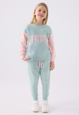 Kız Çocuk Su Yeşili Pijama Takımı - 50299869016