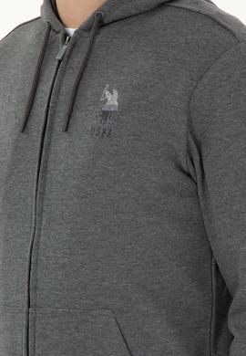 Erkek Antrasit Melanj Örme Hırka - 50293447026