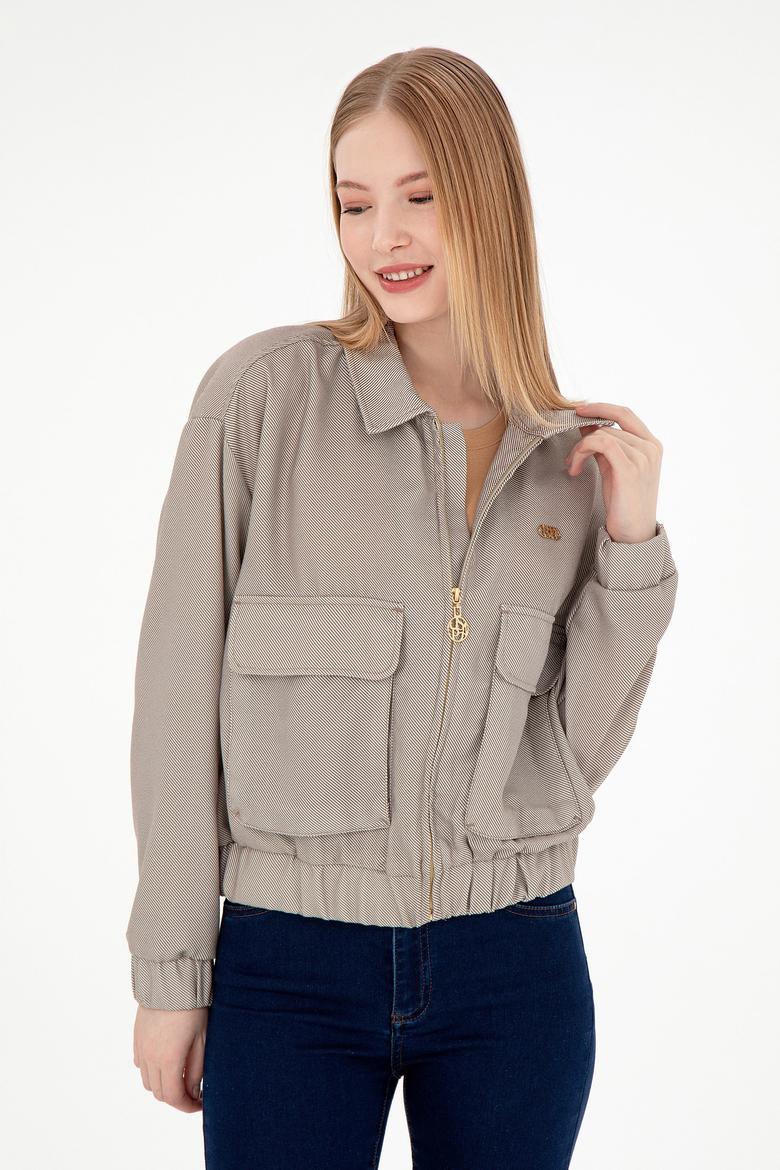 Kadın Camel Uzun Kollu Gömlek - 50292906007