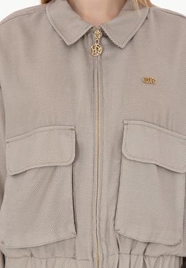 Kadın Camel Uzun Kollu Gömlek - 50292906007