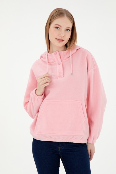 Kadın Pudra Sweatshirt