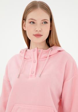 Kadın Pudra Sweatshirt - 50291436029