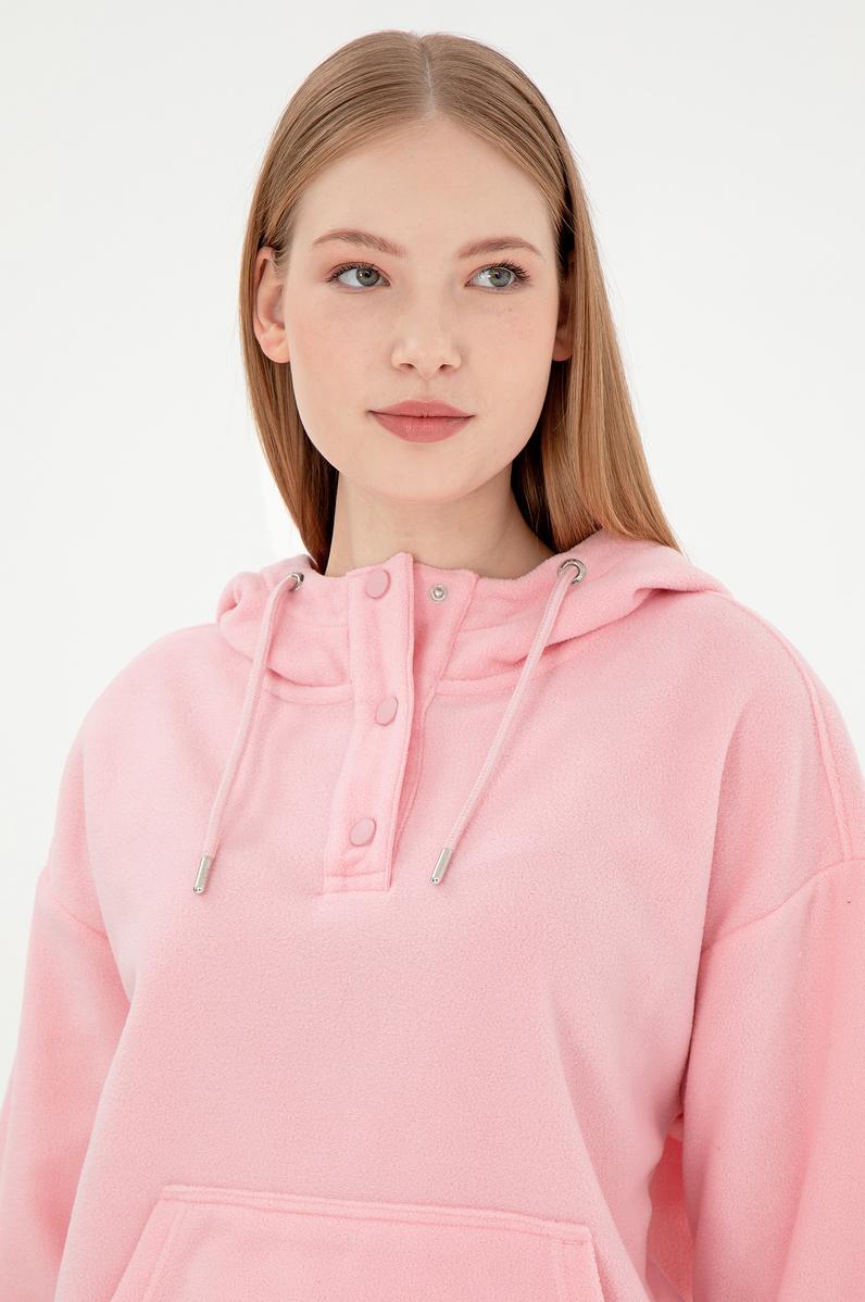 Kadın Pudra Sweatshirt