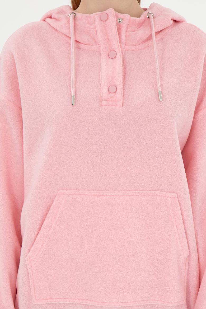 Kadın Pudra Sweatshirt - 50291436029