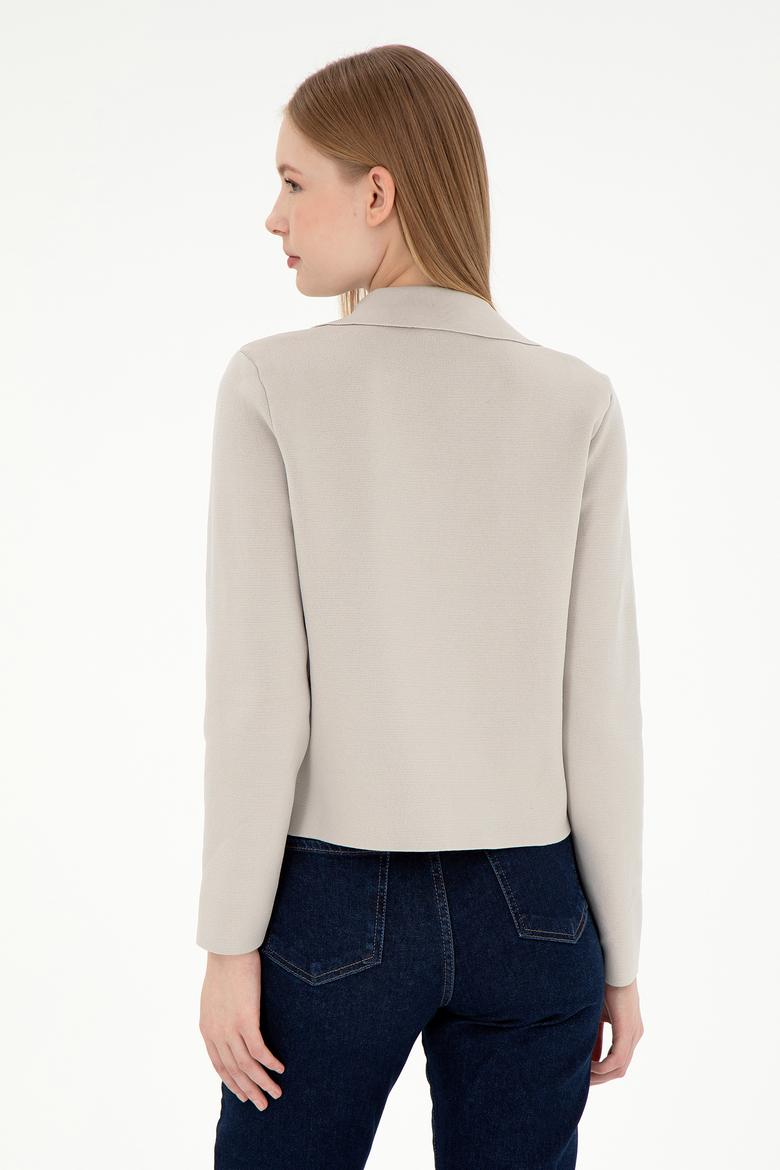 Kadın Taş Triko Hırka - 50293073019