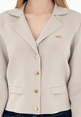 Kadın Taş Triko Hırka - 50293073019