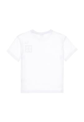 Erkek Çocuk Beyaz Comfort Basic Bisiklet Yaka Tişört - 50295447009