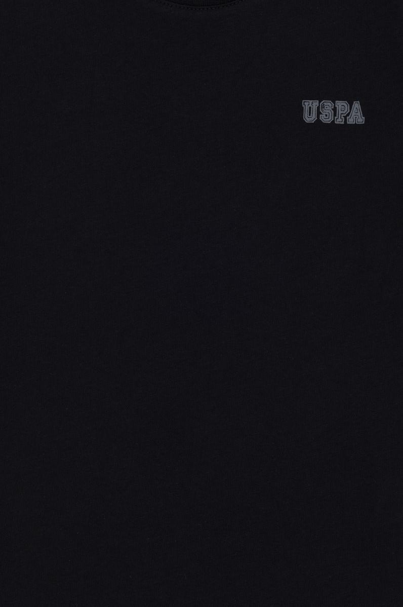 Erkek Çocuk Siyah Bisiklet Yaka Tişört