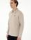 Erkek Comfort Fit Yarım Fermuarlı Taş Basic Sweatshirt