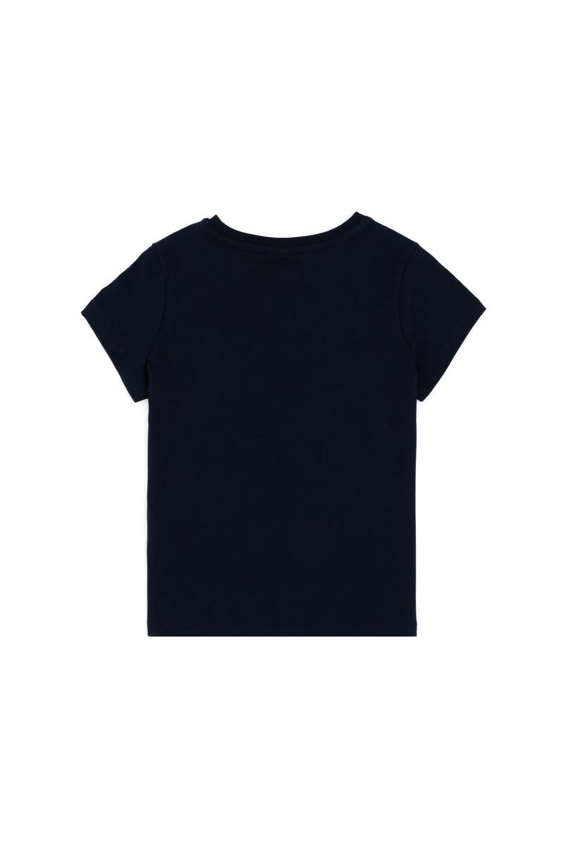 Erkek Çocuk Lacivert Bisiklet Yaka Tişört