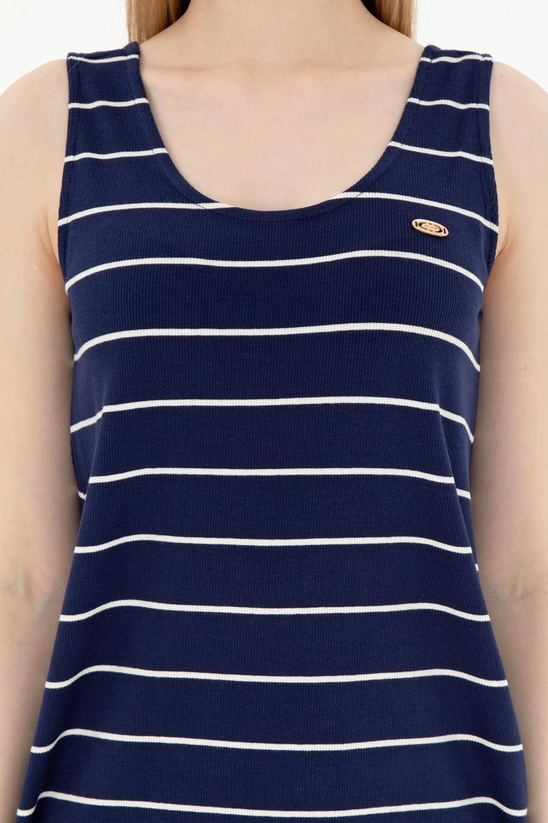 Kadın Lacivert Örme Elbise - 50265319038