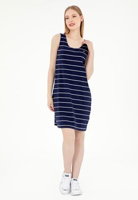 Kadın Lacivert Örme Elbise - 50265319038