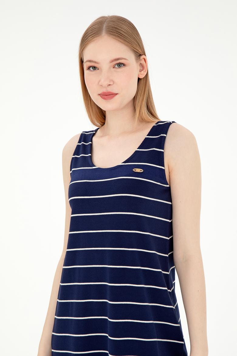 Kadın Lacivert Örme Elbise - 50265319038