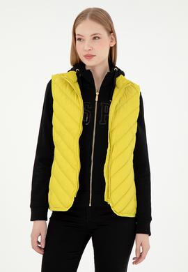 Kadın Neon Sarı Yelek - 50269099057