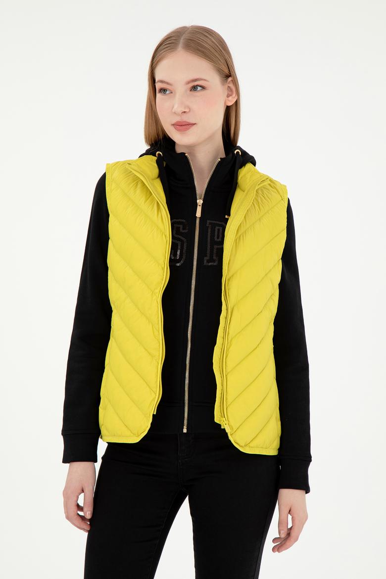 Kadın Neon Sarı Yelek - 50269099057