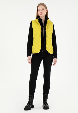 Kadın Neon Sarı Yelek - 50269099057