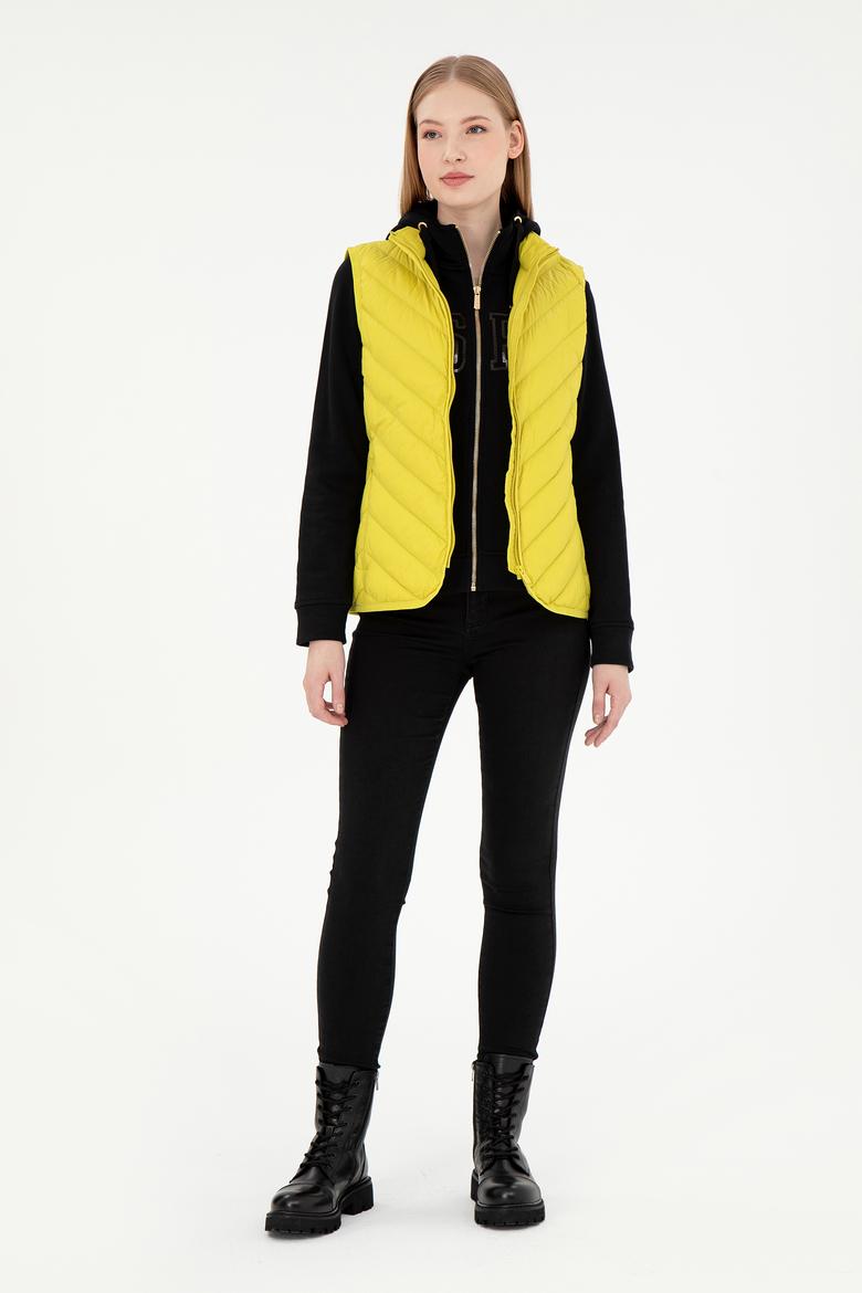 Kadın Neon Sarı Yelek - 50269099057
