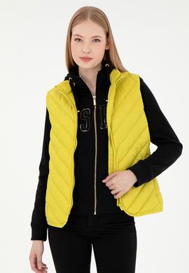 Kadın Neon Sarı Yelek - 50269099057