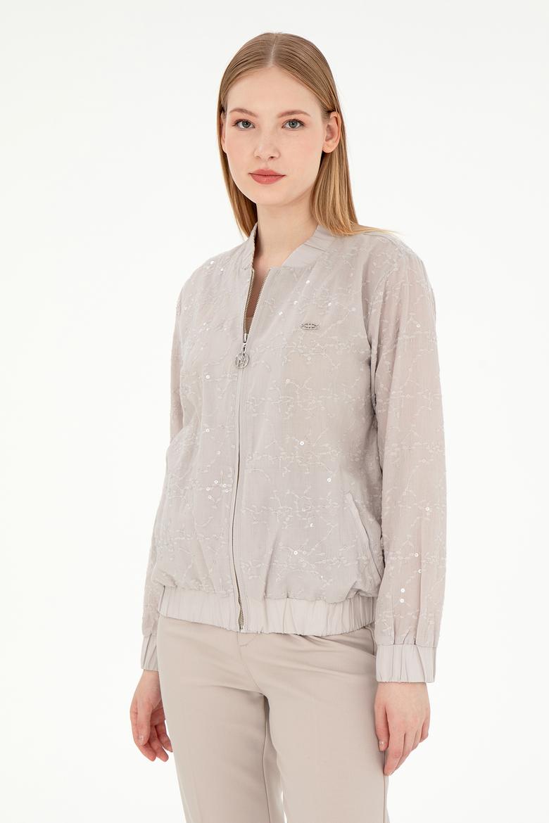 Kadın Taş Uzun Kollu Gömlek